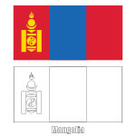 Flag of Mongolia