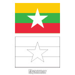 Flag of Myanmar