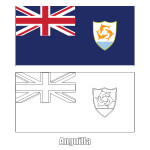 Flag of Anguilla