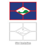 Flag of Sint Eustatius