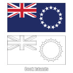 Flag of Cook Islands