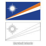 Flag of Marshall Islands