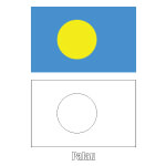 Flag of Palau