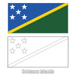 Flag of Solomon Islands