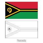 Flag of Vanuatu