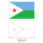 Flag of Djibouti