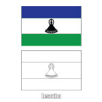 Flag of Lesotho