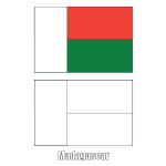 Flag of Madagascar