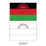 Flag of Malawi