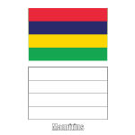 Flag of Mauritius