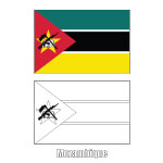 Flag of Mozambique