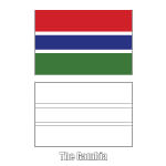 Flag of The Gambia