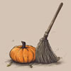 Broom and Pumpkin Race