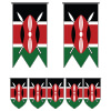 Kenya Bunting Templates